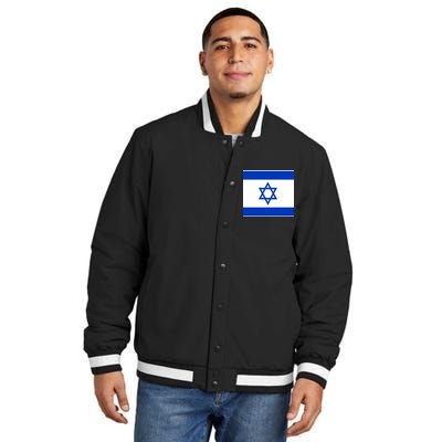 Flag of Israel Insulated Varsity Jacket