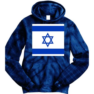 Flag of Israel Tie Dye Hoodie