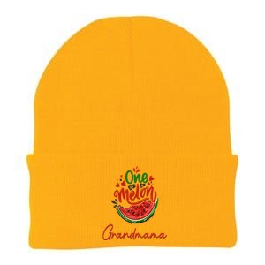 Funny One In A Melon Grandmama Matching Group Great Gift Knit Cap Winter Beanie