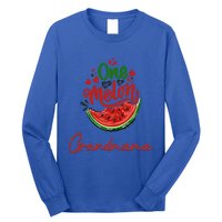 Funny One In A Melon Grandmama Matching Group Great Gift Long Sleeve Shirt