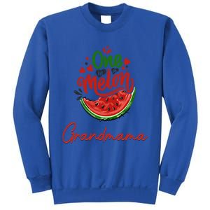 Funny One In A Melon Grandmama Matching Group Great Gift Sweatshirt