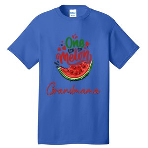 Funny One In A Melon Grandmama Matching Group Great Gift Tall T-Shirt