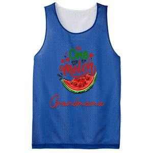 Funny One In A Melon Grandmama Matching Group Great Gift Mesh Reversible Basketball Jersey Tank