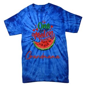 Funny One In A Melon Grandmama Matching Group Great Gift Tie-Dye T-Shirt