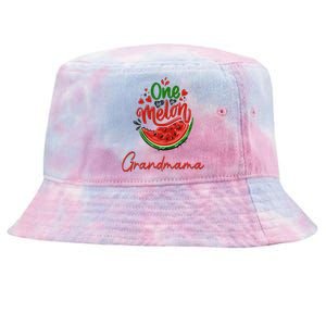 Funny One In A Melon Grandmama Matching Group Great Gift Tie-Dyed Bucket Hat