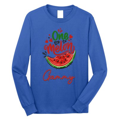 Funny One In A Melon Gammy Matching Group Gift Long Sleeve Shirt