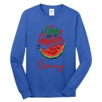 Funny One In A Melon Gammy Matching Group Gift Tall Long Sleeve T-Shirt