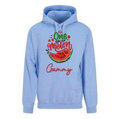 Funny One In A Melon Gammy Matching Group Gift Unisex Surf Hoodie