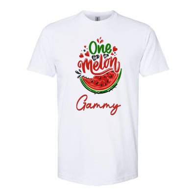 Funny One In A Melon Gammy Matching Group Gift Softstyle CVC T-Shirt