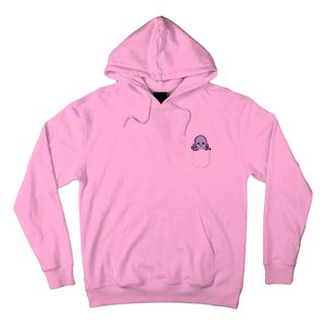 Funny Octopus In The Pocket Gift Kraken Pocket Hoodie