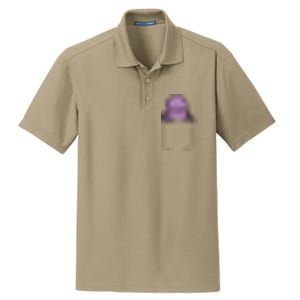 Funny Octopus In The Pocket Gift Kraken Pocket Dry Zone Grid Polo