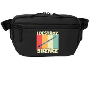 Funny Oboe Instrument I Destroy Silence For Oboe Crossbody Pack