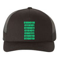 Fuck Off In Binary Code  Yupoong Adult 5-Panel Trucker Hat