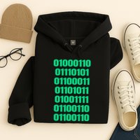 Fuck Off In Binary Code  Hoodie