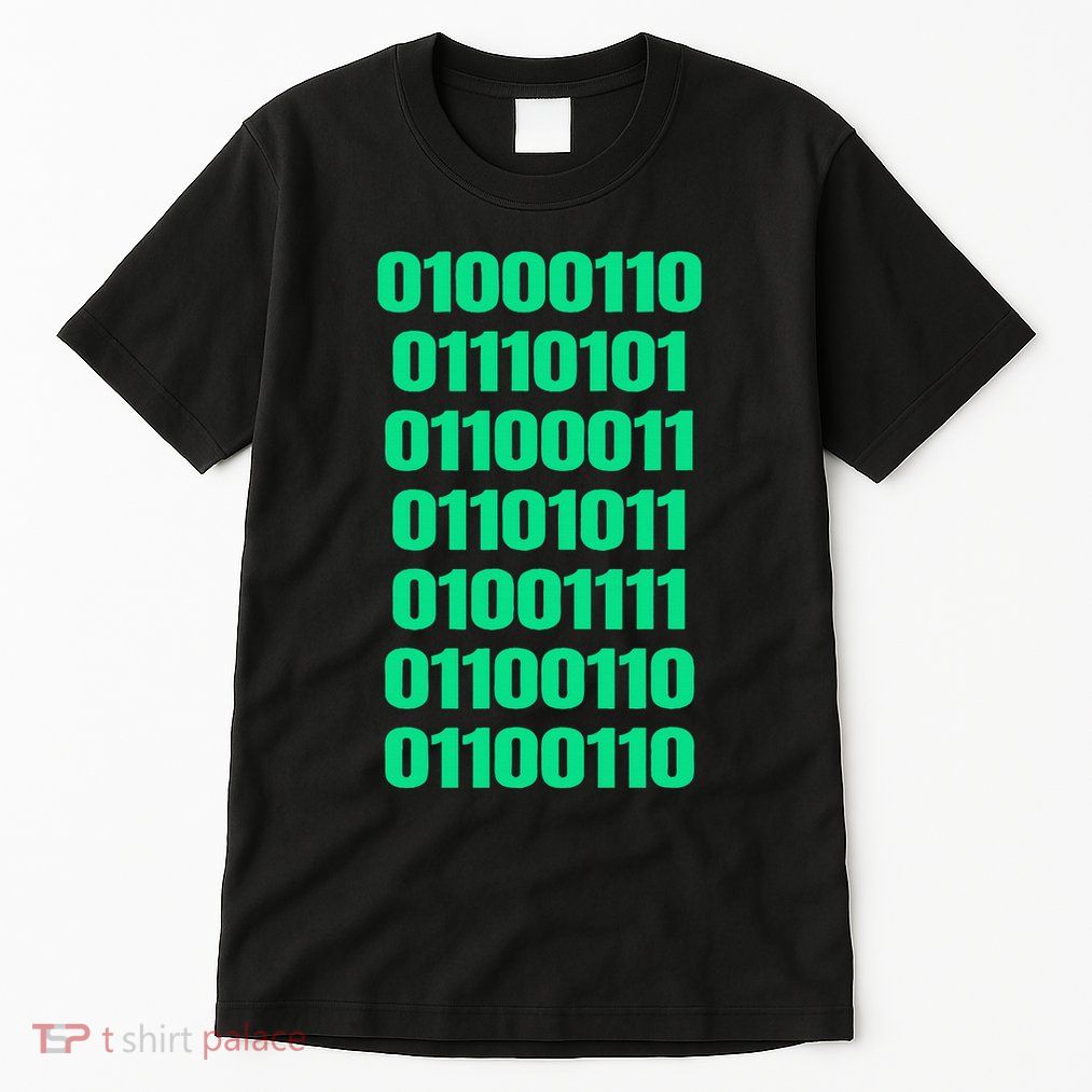 Fuck Off In Binary Code  Tall T-Shirt