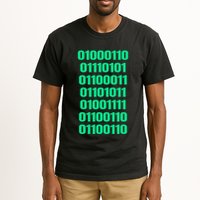 Fuck Off In Binary Code  Tall T-Shirt