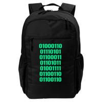 Fuck Off In Binary Code  Backpack