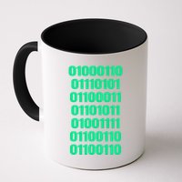 Fuck Off In Binary Code  Mug