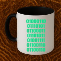 Fuck Off In Binary Code  Mug