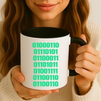 Fuck Off In Binary Code  Mug