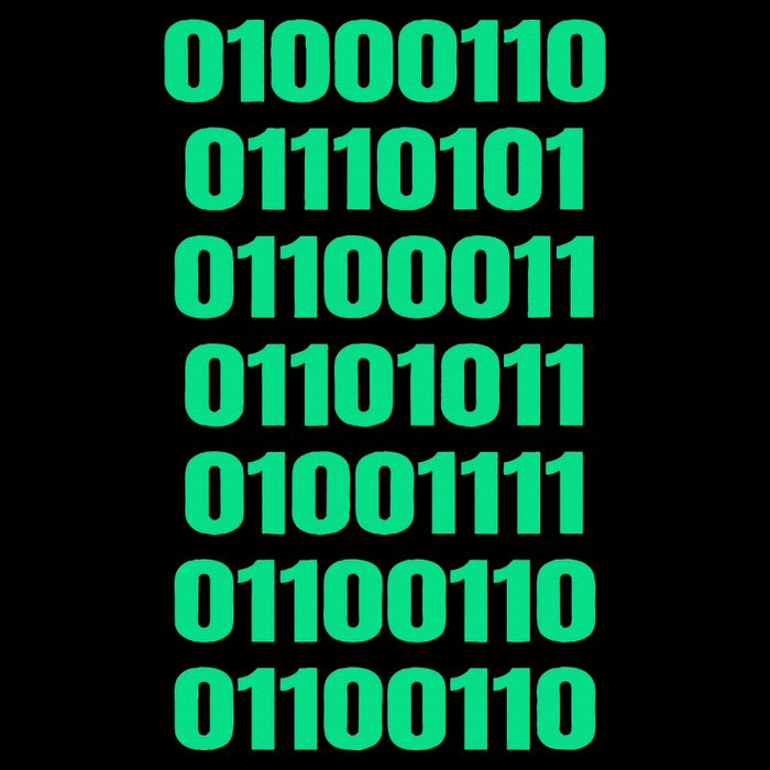 Fuck Off In Binary Code  Drawstring Bag