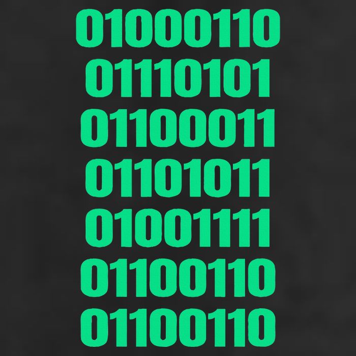 Fuck Off In Binary Code  Trucker Hat