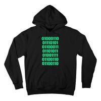 Fuck Off In Binary Code  Tall Hoodie