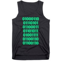 Fuck Off In Binary Code  Tank Top
