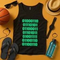 Fuck Off In Binary Code  Tank Top