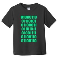 Fuck Off In Binary Code  Toddler T-Shirt