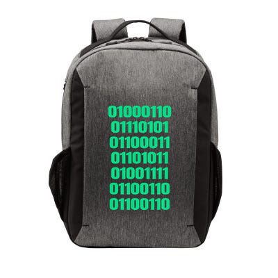 Fuck Off In Binary Code  Vector Backpack