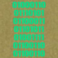 Fuck Off In Binary Code  Garment-Dyed Women's Muscle Tee