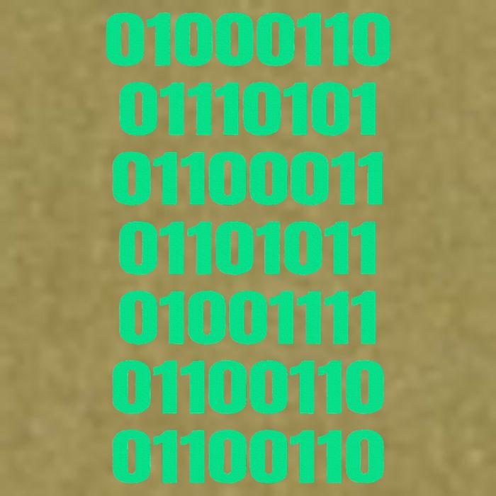 Fuck Off In Binary Code  Garment-Dyed Women's Muscle Tee