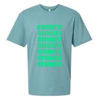Fuck Off In Binary Code  Sueded Cloud Jersey T-Shirt