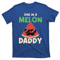 Fun One In A Melon Daddy Fathers Birthday Party Day Matching Gift T-Shirt