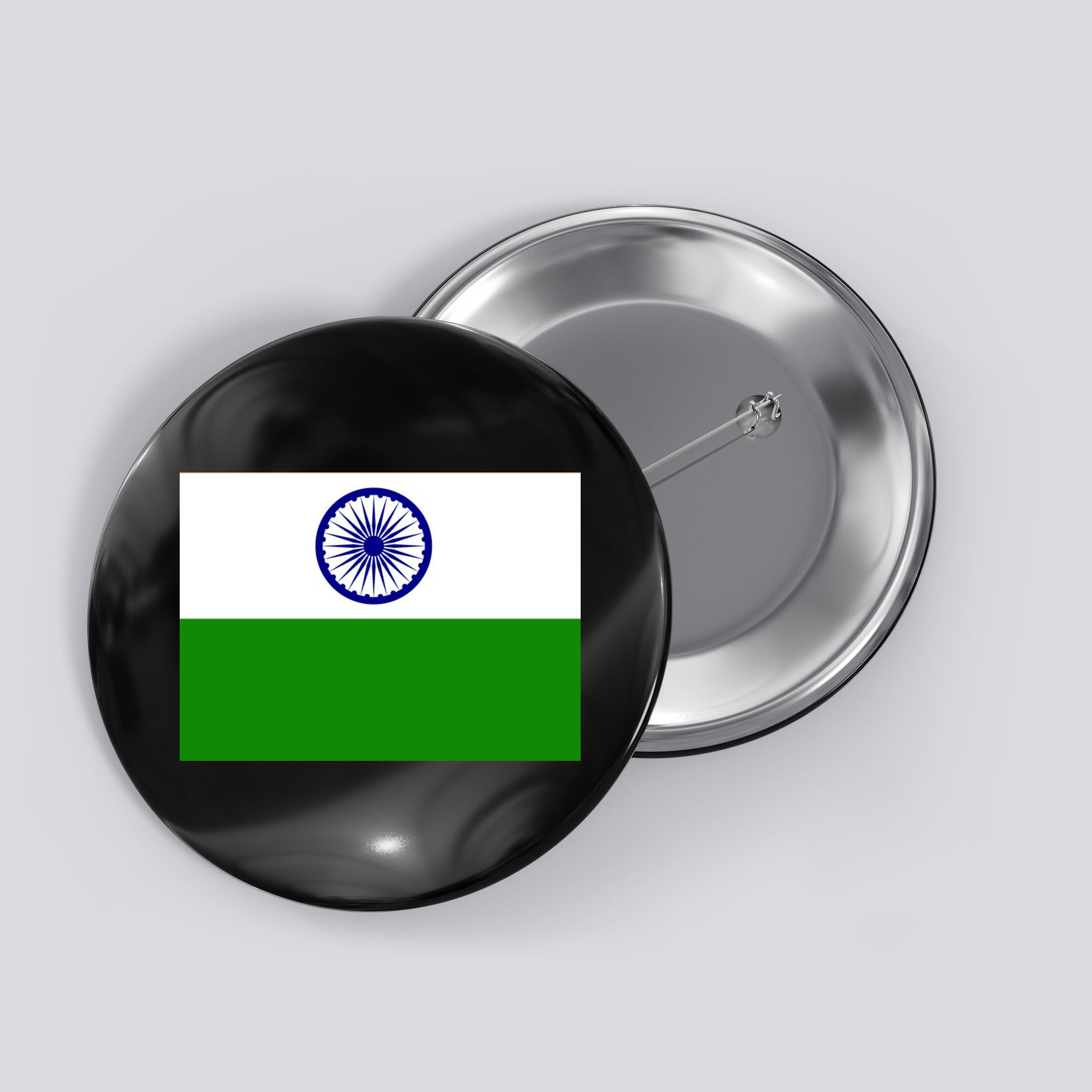 Flag of India Button