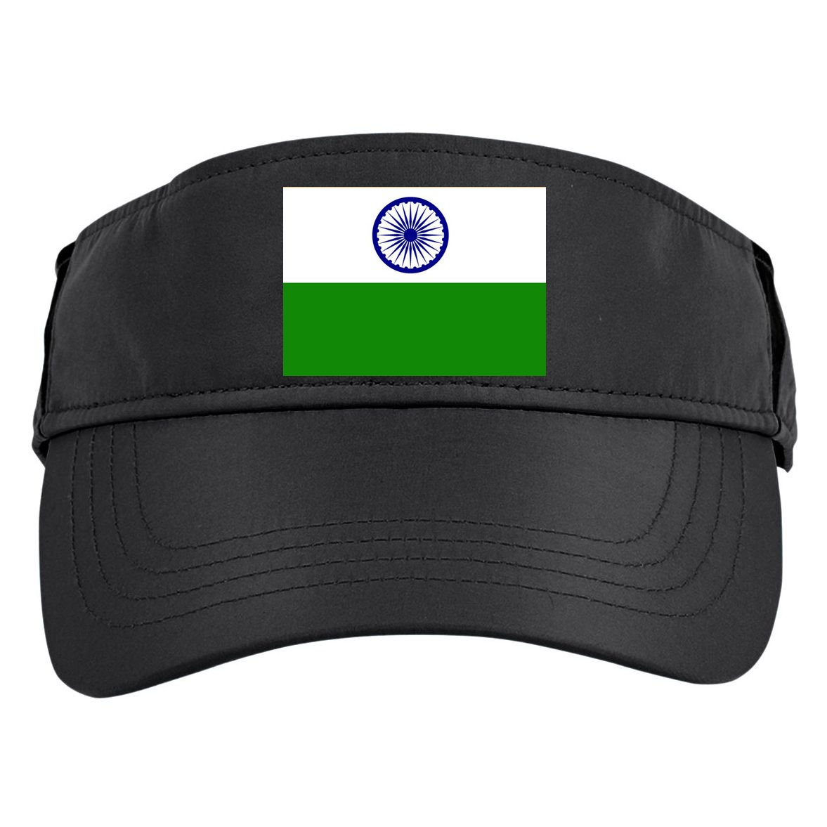 Flag of India Adult Drive Performance Visor