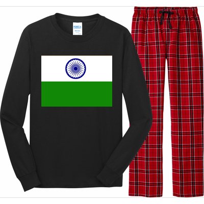 Flag of India Long Sleeve Pajama Set