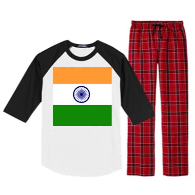 Flag of India Raglan Sleeve Pajama Set