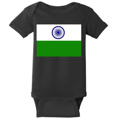 Flag of India Baby Bodysuit