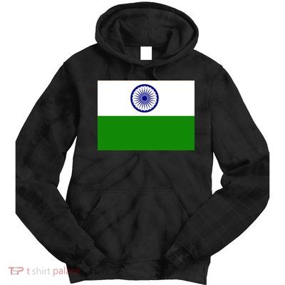 Flag of India Tie Dye Hoodie