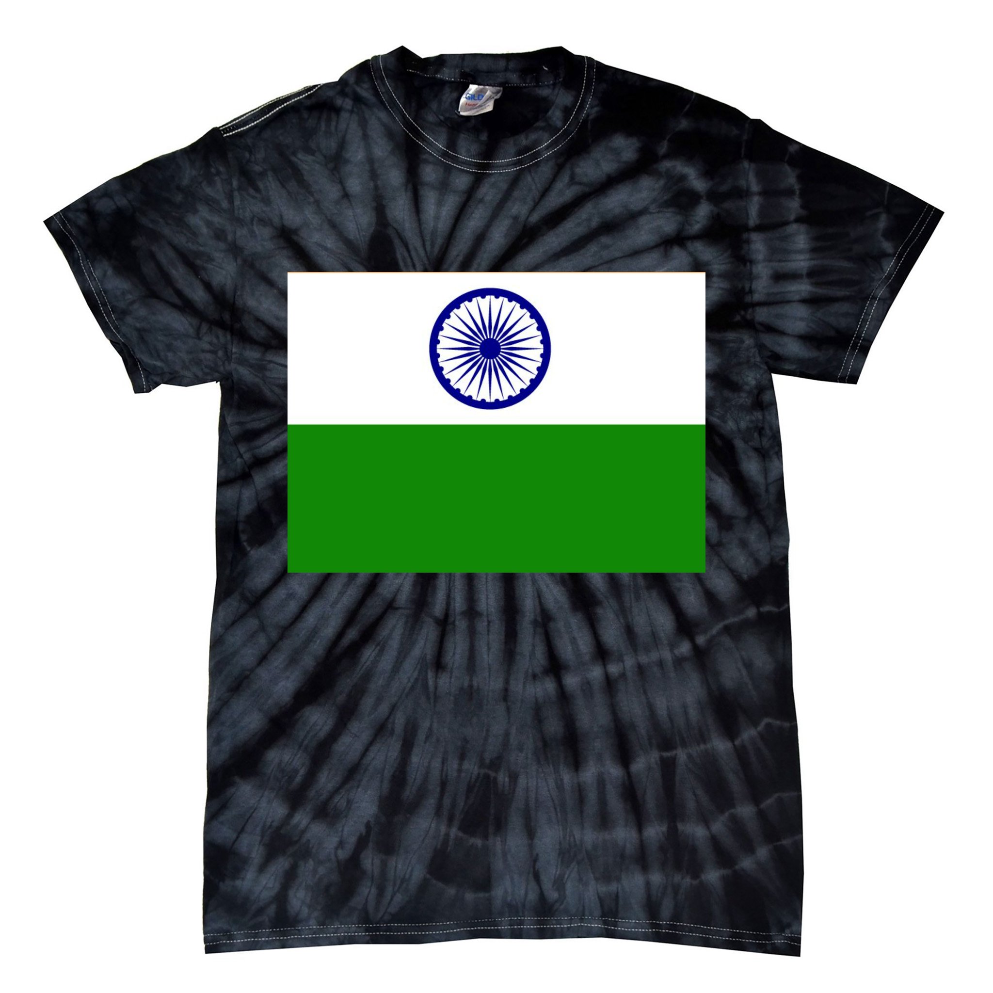 Flag of India Tie-Dye T-Shirt