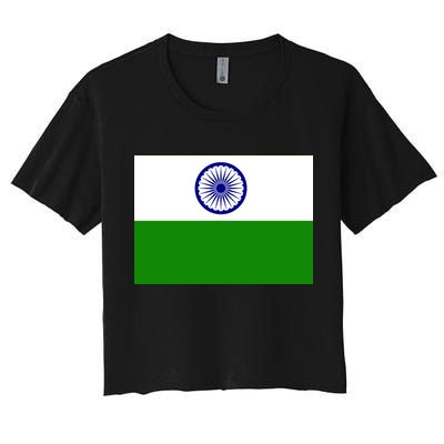 Flag of India Crop Top