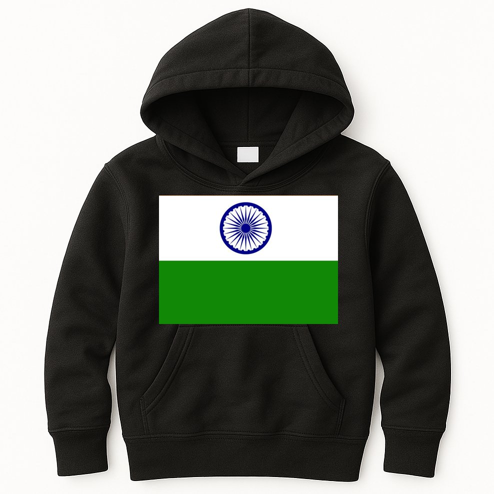 Flag of India Kids Hoodie
