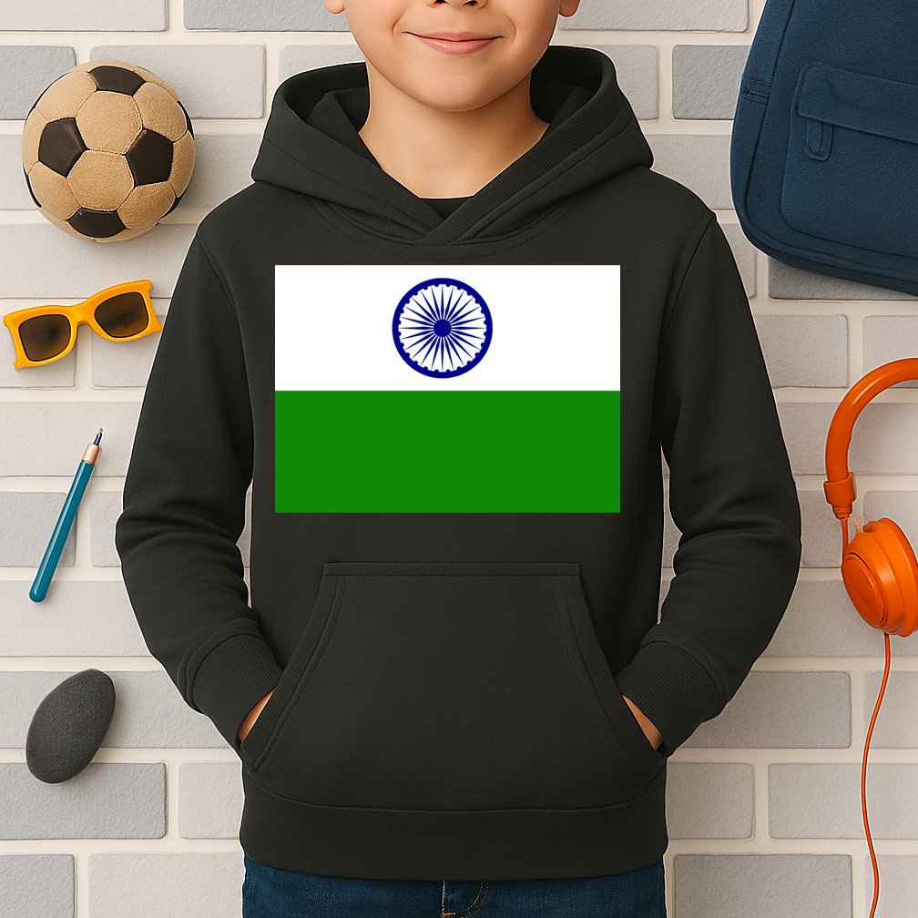Flag of India Kids Hoodie