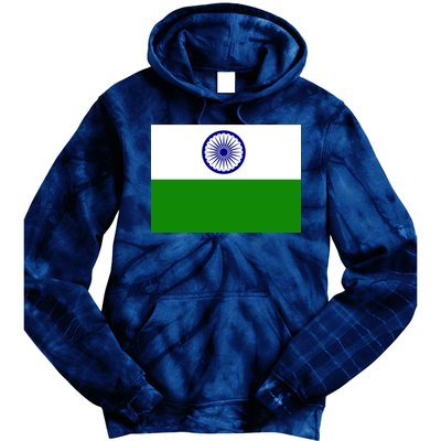 Flag of India Tie Dye Hoodie