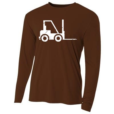 Forklift Operator I Funny Driver Forklifter Gift Cooling Performance Long Sleeve Crew