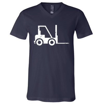 Forklift Operator I Funny Driver Forklifter Gift V-Neck T-Shirt