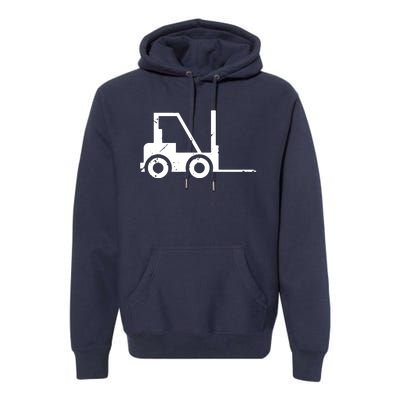 Forklift Operator I Funny Driver Forklifter Gift Premium Hoodie