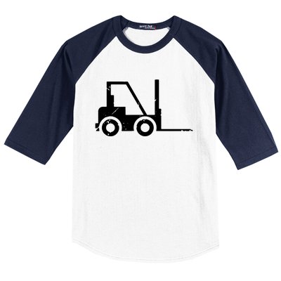 Forklift Operator I Funny Driver Forklifter Gift Baseball Sleeve Shirt